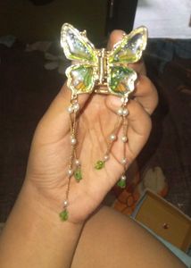 Japanese Fairycore Side butterfly Claw Clip 💚