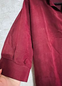 Maroon Kareena Style Kurta