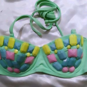 asos swim Bikini Top combo tin pis