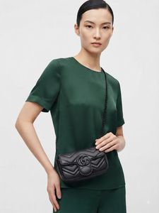 Gucci Marmont Small Shoulder Bag Black