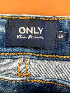ONLY Skinny Fit Distressed Jeans 29inch