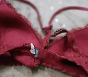 aerie Maroon Lace Bra