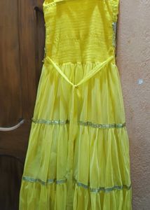 Vibrant Yellow gown