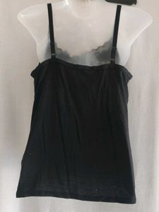 M&amp;S Lace Trim Camisole Top