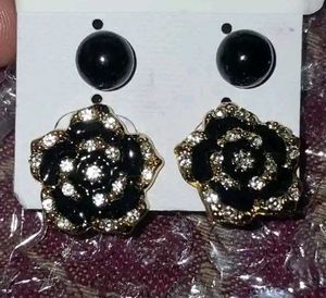 Elegant Rose Stud Earrings