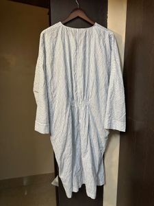 ZARA Striped Button-Up Tunic🤍