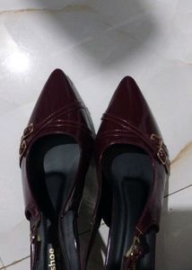 Simplex Footwear Work Block Pumps