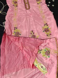 Elegant Pink Kurta Set with Dupatta
