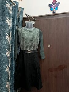 Classy One Piece Woolen Dress