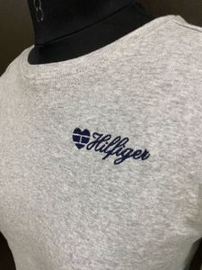 Tommy Hilfiger Ribbed Long Sleeve Crop Top