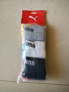 Puma Ankle Length Socks 3 Pairs Pouch