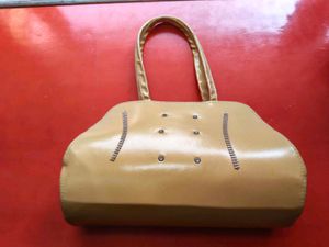 Stylish Mustard Handbag