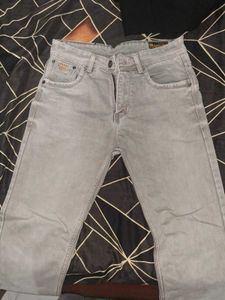 Stylish Grey Denim Jeans