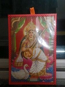 Saraswati Idol with Swan
