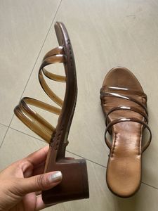 Stylish Brown Flat Sandals