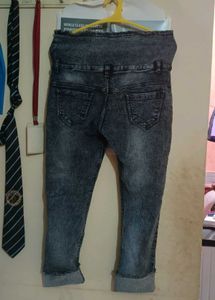 High Waisted Acid Wash Jeans womens