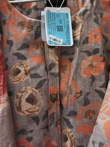 Floral Print Kurta Set with Dupatta