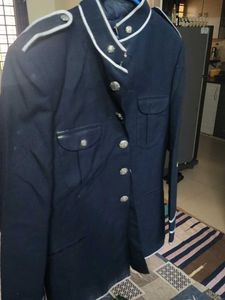 Stylish Navy Blue Ethnic Jacket
