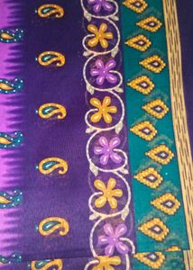 Mix Saree Purple