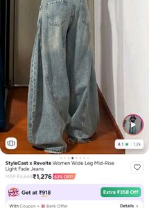 Women's Wide Leg Jeans