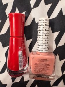 Nykaa &amp; Sally Hansen Nail Polish Set