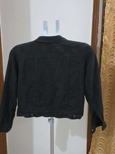 Classic Black Denim Jacket