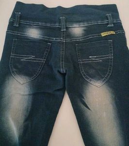 Embellished Blue Jeans