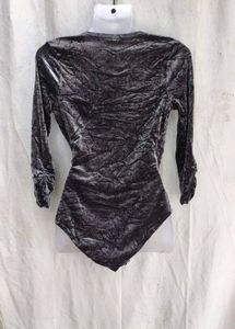 I. Velvet Wrap Bodysuit