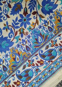 Elegant Floral Print Saree