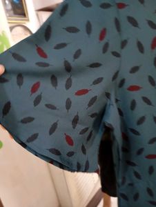 teal green unused dress
