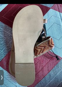 Aditya Birla Multi Color Fancy Slipper Unused