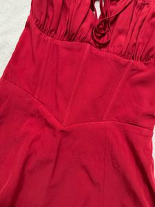 Stunning Red Bustier Mini Dress/Top