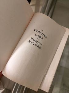 The Concise Laws of Human Nature
