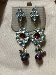 Exquisite Kundan Drop Earrings
