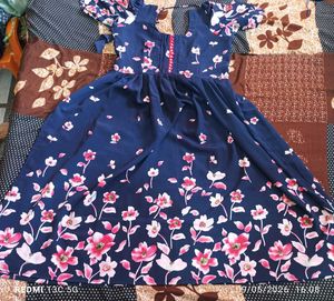 Anarkali kurti dupatta set
