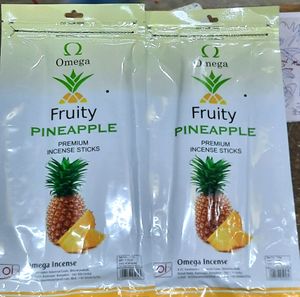 Fruity pineapple Premium Agarbatti. Pack Of 2