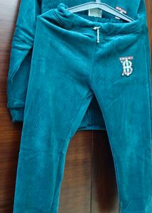 Teal Corduroy Co Odd Set