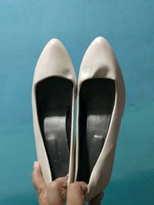 Cream heels
