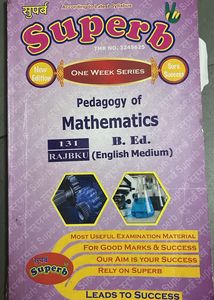Study King B.Ed. Book First Year (English Medium)