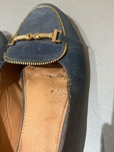Very Pretty Belly Flat Navy Blue, 38size