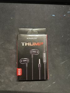 KRATOS THUMP Braded Wired Earphones E02