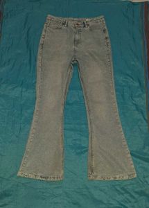 Light Wash Blue Flare Jeans