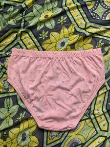 Light Pink Printed Briefs
