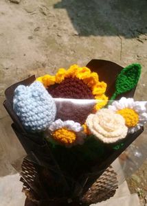 Crochet Flower Bouquet