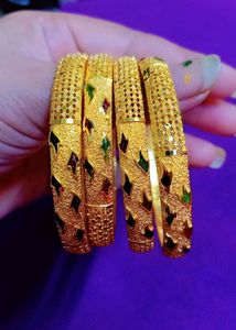 💕Gold Plated Bangles For Women