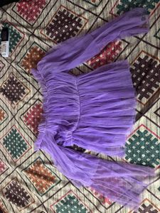 Chic Lavender Tulle Top