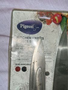 Pigeon  3-Piece Kitchen Knife Set