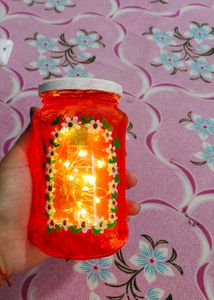 Handmade Fairy Light Jar