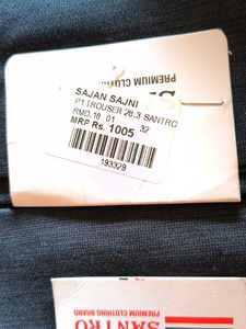 Santro Men's Dark Blue Chinos