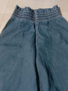 Denim Track Pant